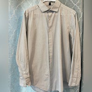 Men’s Van Heusen Striped Slim Fit Button Down Shirt 16.5 / 32/33